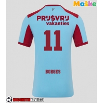 Moške Nogometnih dresov Feyenoord Goncalo Borges #11 Tretji 2025-26 Kratki rokavi